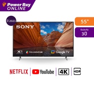 New2021 SONY ทีวี X80J UHD LED ปี 2021 (55", 4K, Google TV) รุ่น KD-55X80J