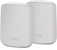 NETGEAR Orbi Mesh WiFi System (RBK352) | WiFi 6 Mesh Router with 1 Satellite Extender |WiFi Mesh Whole Home Dual Band Coverage up to 2,500 sq. ft. and 30 Devices | AX1800 WiFi 6 (Up to 1.8 Gbps)