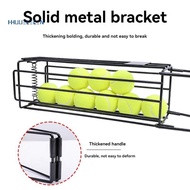 hhuueTennis Ball Hopper, Tennis Ball Basket, Portable Pickleball Hopper Picker, Upper , Metal Pickle