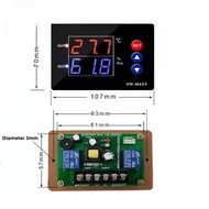 HW-M453 High Accuracy Humidity and Temperature Controller 10.7x7x3.8cm Black ABS