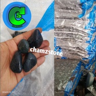 Black coral collar stone 1 sack 10kg black collar stone/ black coral stone/ pebbles stone