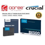 CRUCIAL BX500 7MM SSD 3D NAND SATA 2.5  6GB/S SOLID STATE DRIVE ACRONICS TRUE IMAGE - 120GB 240GB 48