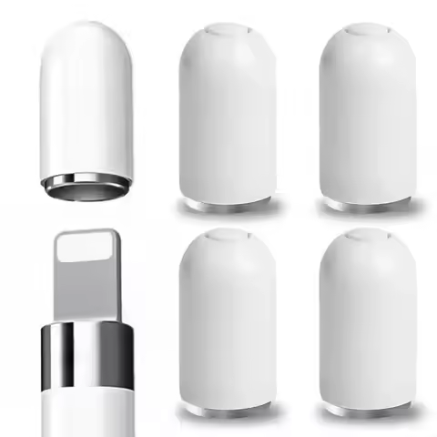 5/1PCS Magnetic Pencil Caps for Apple Pencil 1 Stylus Protector Cover Replacement Magnet Tablet Pen 