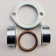 Motorcycle WY125/CG125/GN125 Exhaust Pipe Card Muffler Flange Iron Ring Tile Assembly