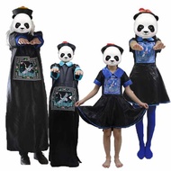 ♢Movie Horror Film Qing Dynasty Costume Zombie Parent-Child Dress-Up Halloween Adult Men and Women M