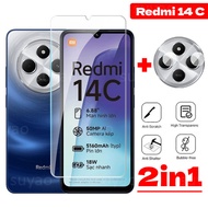 For Redmi 14 C 14C 13C 12C 2024 Phone Tempered Glass Clear Screen Protector Redmi14C Redmi13C Redmi1