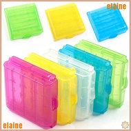 ELAINE Battery  Coloful Plastic For 14500 10440 Battery Holder Storage