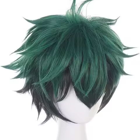 My Hero Academia Izuku Midoriya Cosplay Wig Boku No Hero Academia Academy Cosplay Hair Izuku Midoriy