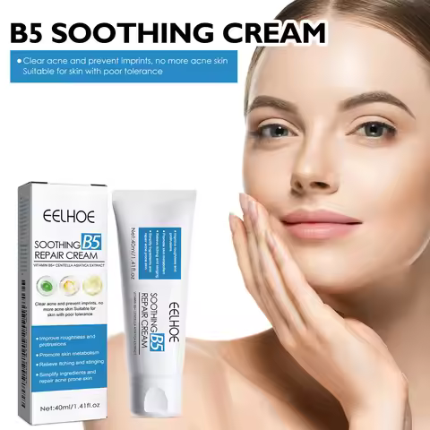 EELHOE B5 Moisturizing Repair Cream Moisturizing Brightening Skin Color Repairing Skin Barrier Moist