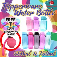 Tupperware Water Bottle | 550ml &amp; 750ml | FREE Laser Engraving Name