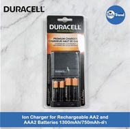 (Duracell) Ion Charger for Rechargeable AA and AAA Batteries เครื่องชาร์จถ่าน Ion ชาร์จแบตเตอรี่ AA/