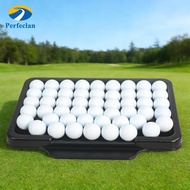 Perfeclan Golf Ball Tray Golf Ball Organizer for Home Outdoor Activities Golf Swing