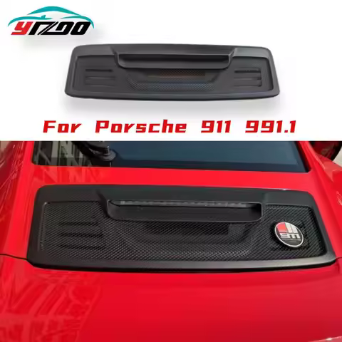 911R style Rear Radiator Grille Body kit Car Accessories Car Trunk Grille for Porsche 911 991.1 GT3 