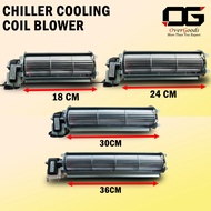 Chiller Cooling Coil Blower Fridge Refrigerator Fan Motor / Chiller Cooling Coil Blower Fan RMT63022