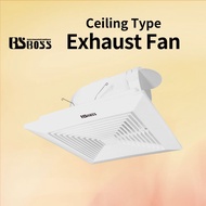 BSBOSS Ceiling Type Exhaust Fan PVC For Bedroom, Living Room & Toilet (8/10/12/14")