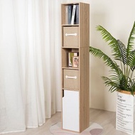 【祈樂森活】和曜六層日系收納櫃/窄櫃/置物櫃/櫃子/書櫃/DIY