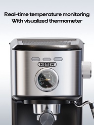 SALE HiBREW Espresso Coffee machine Cafetera Semi Automatic Coffee Maker 15Bar Visual Temperatura H5