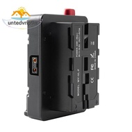 Power Adapter Mount Plate for Mini Nano V/V Mount Battery to NP-F NP-F960 NP-F970,D-Tap for Camera/L