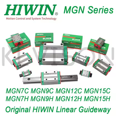 HIWIN Linear Rail Guide MGN12H MGN9C Linear Sliding Guideway MGN7C MGN15H MGN12C Linear Sliding Bloc