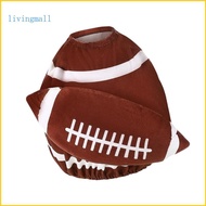 LIVI Polyester Geese Jacket Football Geese Outfit Spring Porch Geese Statue Clothes for Outdoor Yard