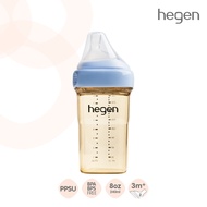 Hegen PCTO ขวดนมพร้อมจุกนม Feeding Bottle PPSU 8oz/240ml เบอร์ 2 Medium Flow น้ำนมไหลปานกลาง