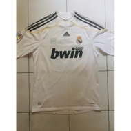 Real madrid Home 2009 RONALDO 9 original size L