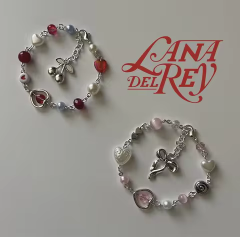 Handmade Y2K Jewelry Lana Del Rey Inspired Friendship Bracelets