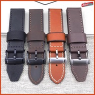 didaluky   FOSSIL 22mm 24mm Leather Watch Strap Apply to FS4656 FS4682 FS5586 JR1436 JR1354 JR1424 J