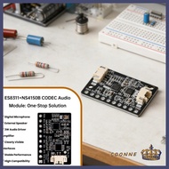 Coonn Digital Power Amplifier Sound Module with Microphone ES8311+NS4150B 10Pin 2 54Mm I2S I2C Onboa