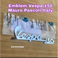Emblem "Vespa150" MAURO PASCOL Italy for vbb vnb et al.