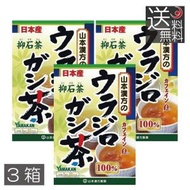 あすつく　山本漢方製薬　ウラジロガシ茶 100% （5g×20包） ×3箱　抑石茶　流石茶　健康茶　ウラジロガシ　裏白樫