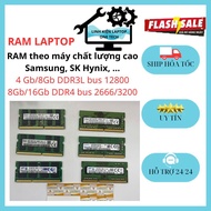 Laptop RAM BY MACHINE 4GB 8GB 16GB BUS 12800 2666 3200 RAM PC3L RAM DDR3L DDR4 RAM RAM PC4 RAM 3 RAM