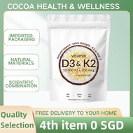 Vitamin D3 K2 Supplement Softgels