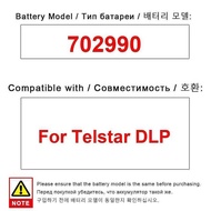 2500mAh 702990 Dlp Projector Battery For Telstar Dlp Environmentally Friendly