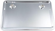 TNK Industries 80562 Speed Pit Decoration License Plate, DK-CP Plated, Square (For 4.2 fl oz (125 cc