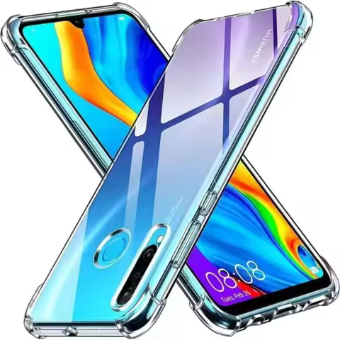 1.5MM Thick Air-Bag Clear Case for Huawei P30 lite P40 lite E Y6 Y7 Y9 Prime 2019 Y6P Y7P Y8S P Smar