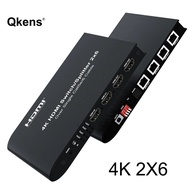 4K 2x6 HDMI Switch Splitter Cat6 Ethernet Cable Extender 100m 2 in 2 Out with 4 Port RJ45 Port Vs HD