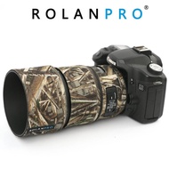 ROLANPRO Lens Camouflage Coat Rain Cover for Sigma 135mm F1.8 DG ART Lens Protective Sleeve  s Prote