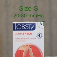 ถุงน่องเส้นเลือดขอด JOBST (UltraSheer) ใต้เข่า สีเนื้อ ปลายเท้าปิด ความดัน 20-30 มิลลิเมตรปรอท