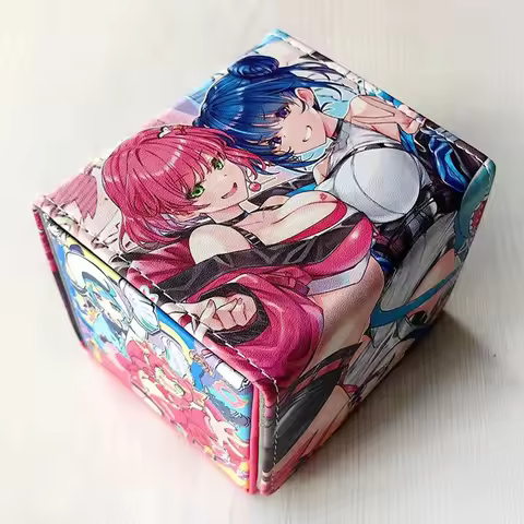 Yugioh Evil★Twin Ki-sikil & Lil-la Deck Box Yu-Gi-Oh! TCG OCG PTCG Trading Cards Pu Leather Storage 