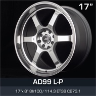 AD 17 inch 8JJ 4X100 4X114.3 ET38 ORI CAR SPORT RIMS WHEELS AD99