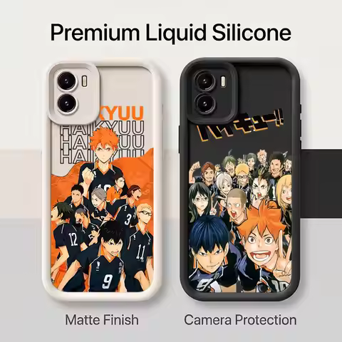 Haikyuu Oya Volleyball Phone Case For Vivo iQOO Z9s V30E V30 Lite V50 V60 V70 Y04 Y05 Y37 Y38 Y39 Y5