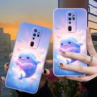 DMY case dolphin oppo A9 A5 A74 A95 A93 A92 A52 A72 F11 F9 R15 R17 R9S plus Find X2 X3 X5 pro soft silicone cover case shockproof