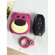 Suitable for Citroen Versailles c5x Key Cover Tenitsu c5c6DS508l4008 Peugeot 408 Key Shell Cartoon