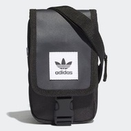 adidas 黑 側背包 掛包 手機包 DU6795