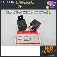 H-R12-25 JC TECH 12V 30A 4-Pin Relay –Made in KOREA🇰🇷 | Universal Use for Car Horn, Fog Lamp, Spotli