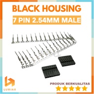 1 set 7pin jumper wire male housing pin connector pitch 2.54mm