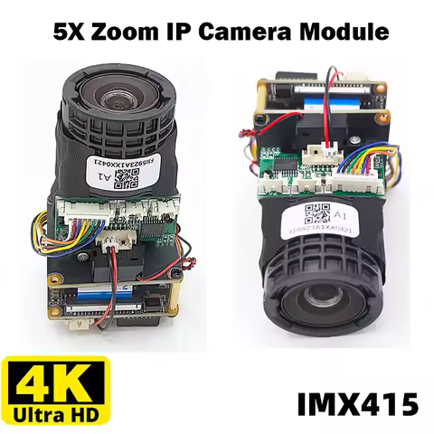 IMX415 4k 5X Motorized Zoom Auto Focus CCTV 8MP IP Camera Module SSC378QE RTSP Electric Varifocal Le