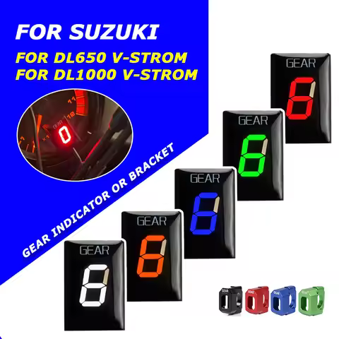 Motorcycle Accessories Gear Indicator Gear Display Meter For Suzuki DL650 VStrom DL1000 V-Strom DL 6