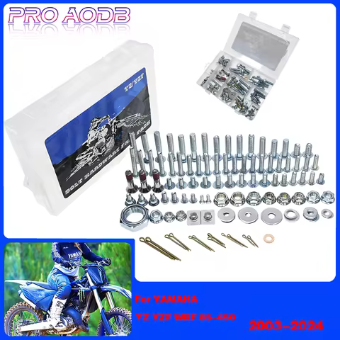 Motorcycl Hardware Bolt Full Plastics Fastener Kit For YAMAHA YZ YZF YZ-F WRF WR-F 65 85 125 250 250